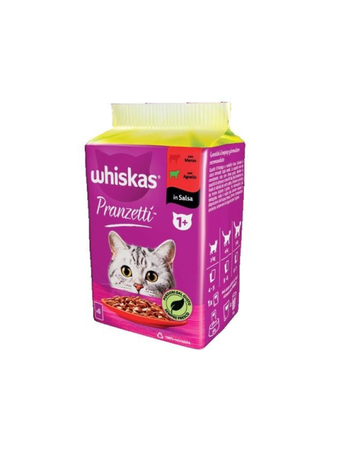 WHISKAS MIXED MEATS LUNCHES
