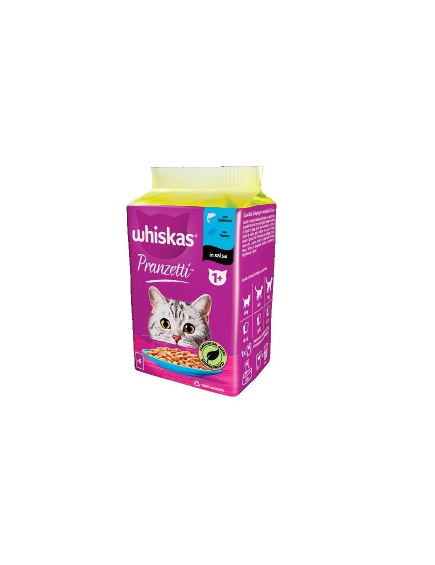 WHISKAS PRANZETTI PESCE