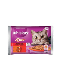 WHISKAS DUO MIX GUSTOSO 4x85 GRAMMI