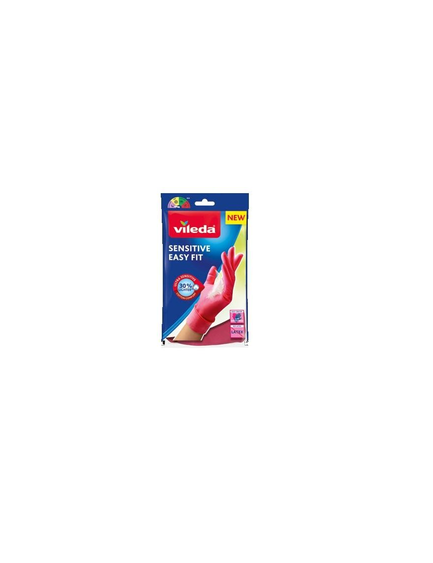 VILEDA GUANTI SENSITIVE EASY TAGLIA M