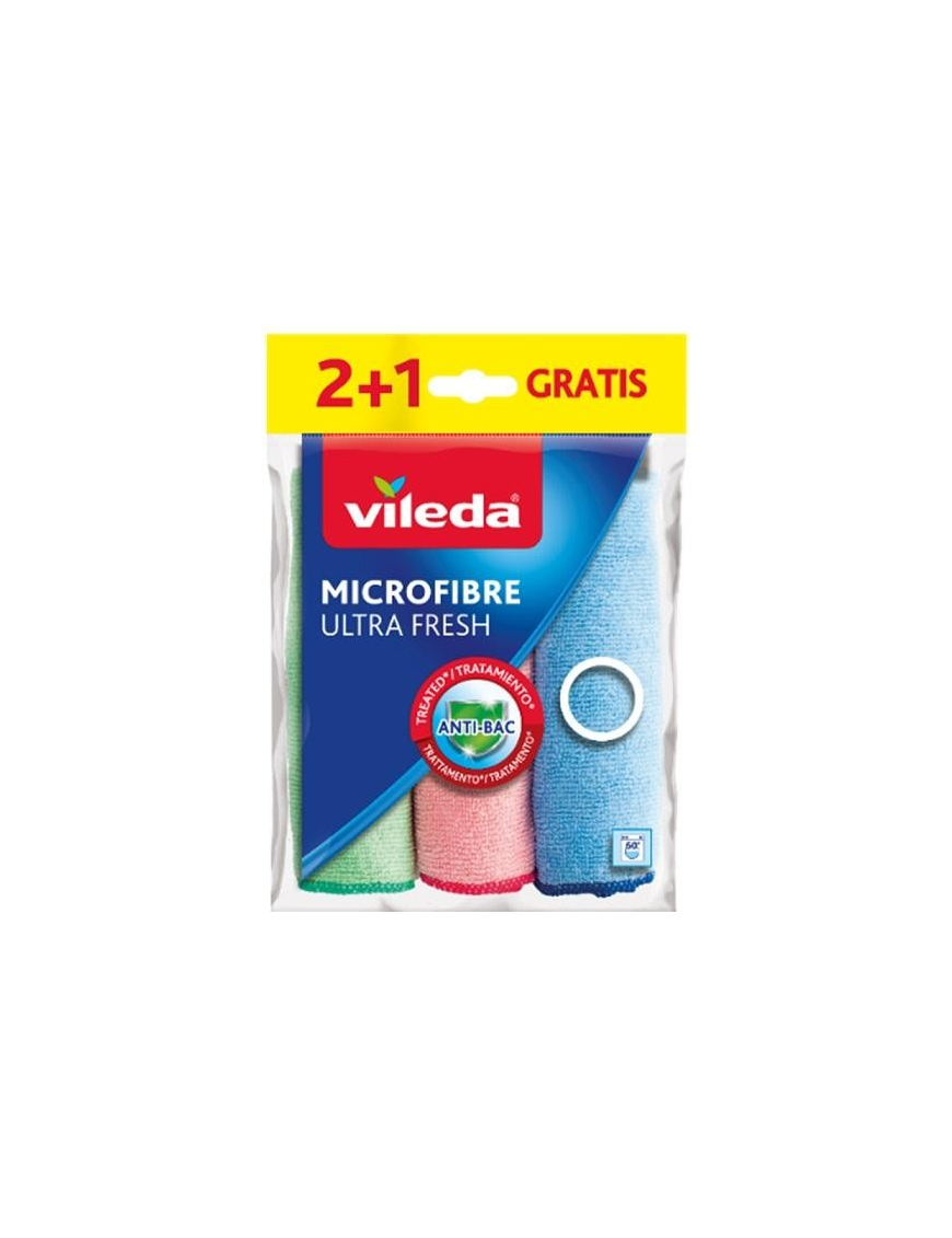 VILEDA PANNO ULTRAFRESH 3 PEZZI