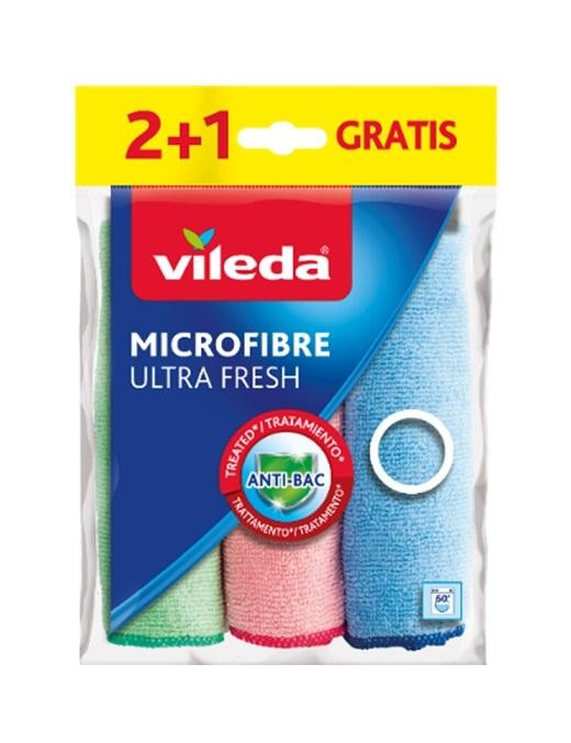 VILEDA ULTRAFRESH CLOTH 3 PIECES