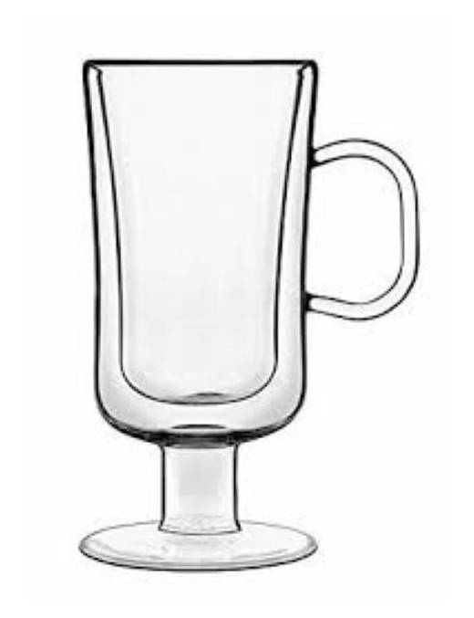 FOOD and DESIGN BICCHIERI  IRISH COFFEE 25cl 2 PEZZI