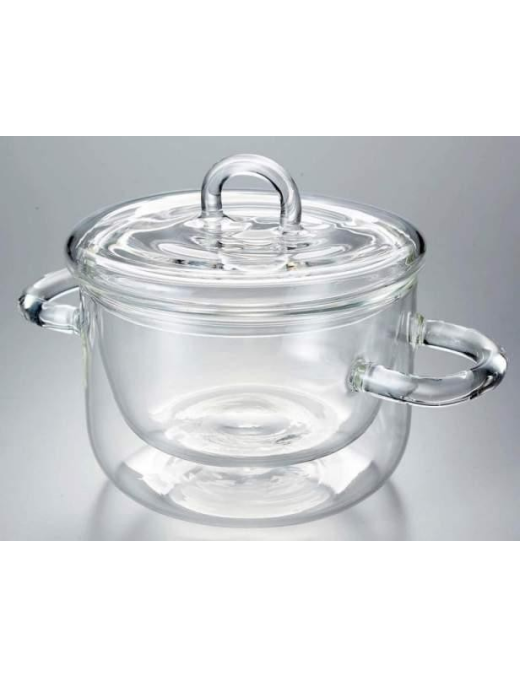 FOOD and DESIGN POT WITH HANDLE AND LID 25cl 2 PIECES
