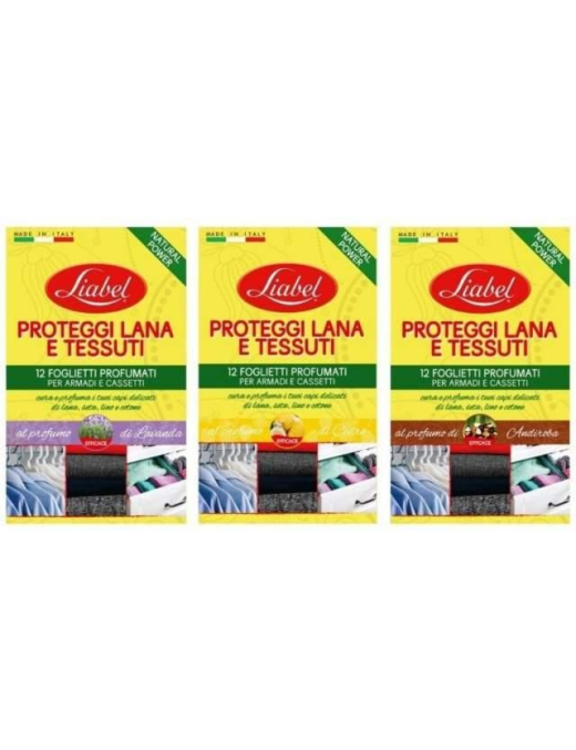 LIABEL WARDROBE DEODORIZER WOOL FABRICS