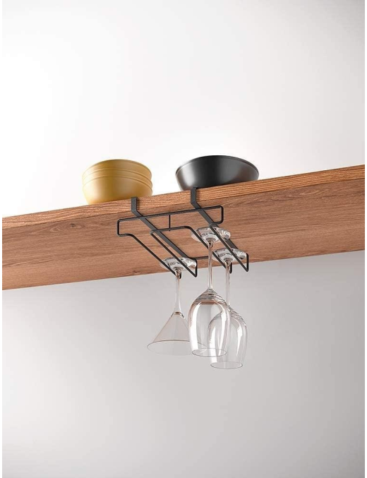 BLACK MYGLASS GLASS HOLDER