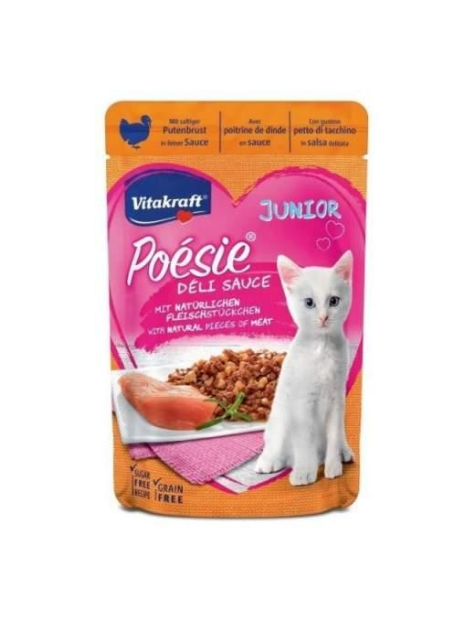 PET POESIE LINE JUNIOR TURKEY 85 GRAMS