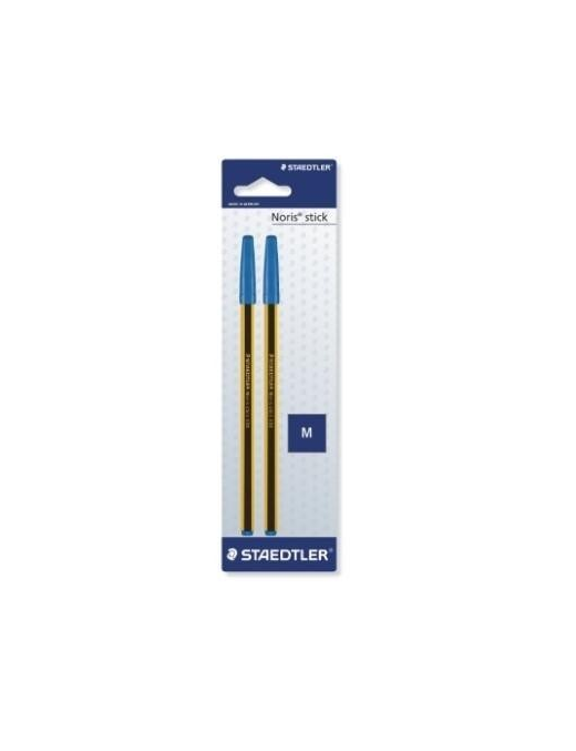 NORIS SET 2 PENNE BLU STICK