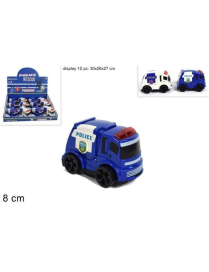 L.   S CAMION POLIZIA-AMBULANZA 8cm