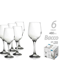 BACCHUS GLASSES 480cc 6 pieces