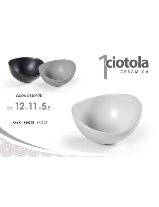 CERAMIC BOWL 12x11x5.5cm 816208