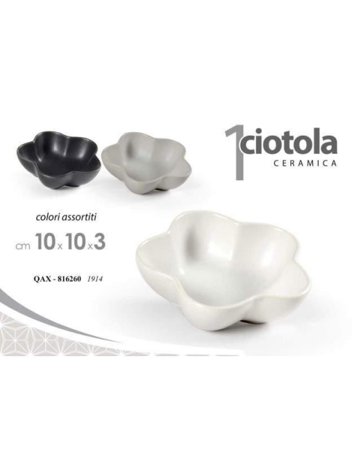 CERAMIC BOWL 10x10x3cm