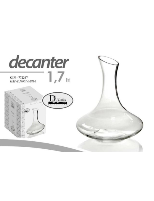 DECANTER IN VETRO 1,7lt