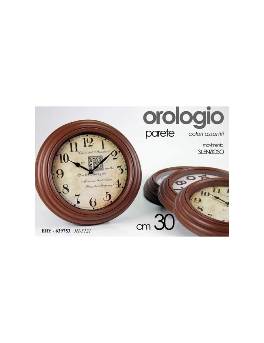ROUND CLOCK d.30cm
