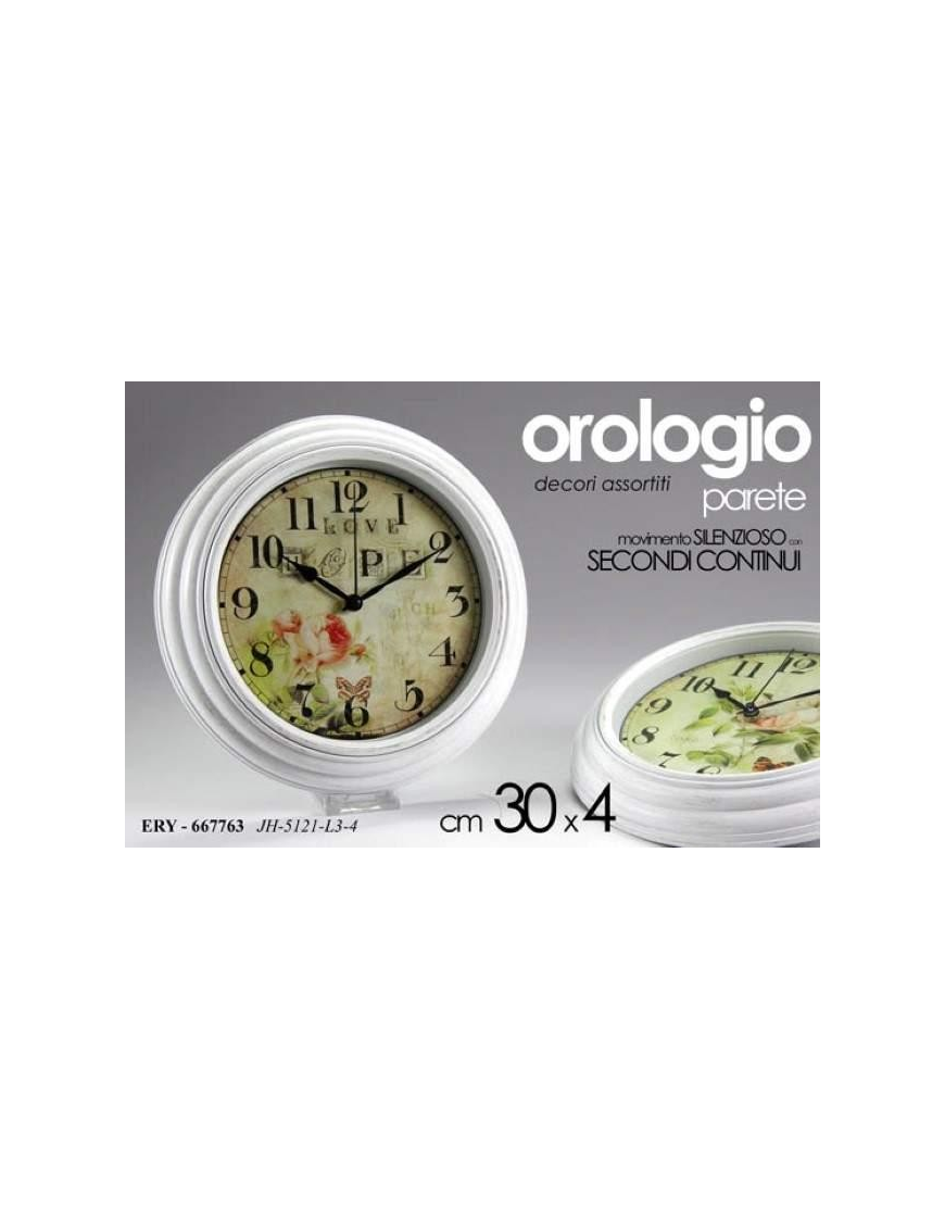 ROUND CLOCK d.30cm