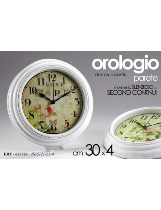ROUND CLOCK d.30cm