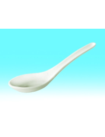 WHITE FINGER FOOD SPOON 14 CM