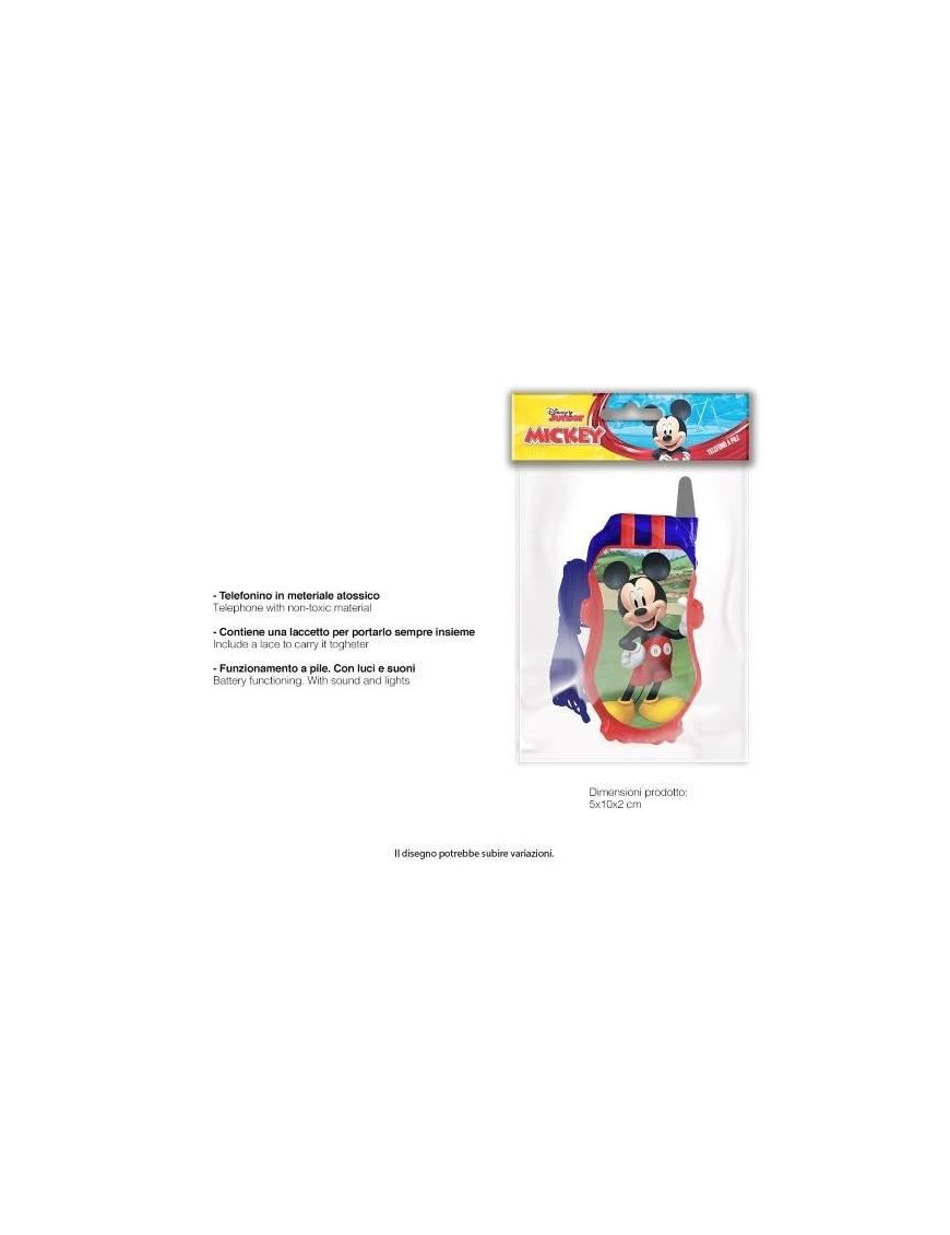 MICKEY BATTERY PHONE