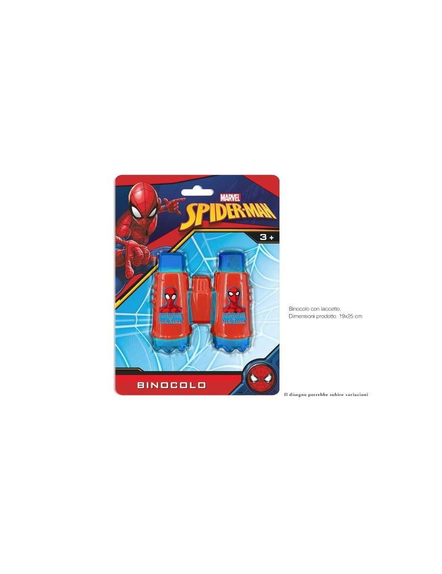 BINOCOLO GIOCATTOLO AVVENTURA SPIDERMAN
