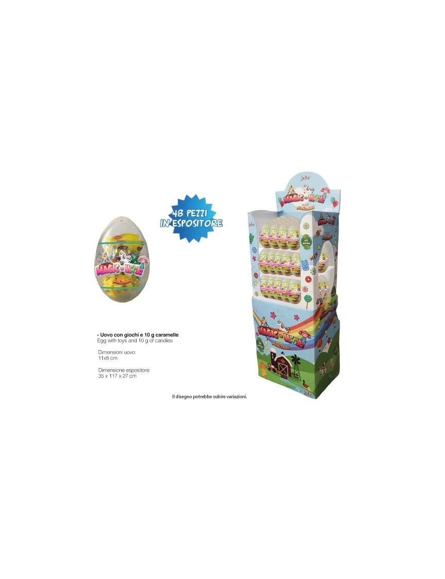 UOVO SORPRESA 10gr 8cm TOY0696