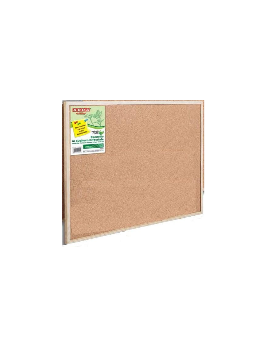 DOUBLE-SIDED CORK PANEL 30x40 CENTIMETERS