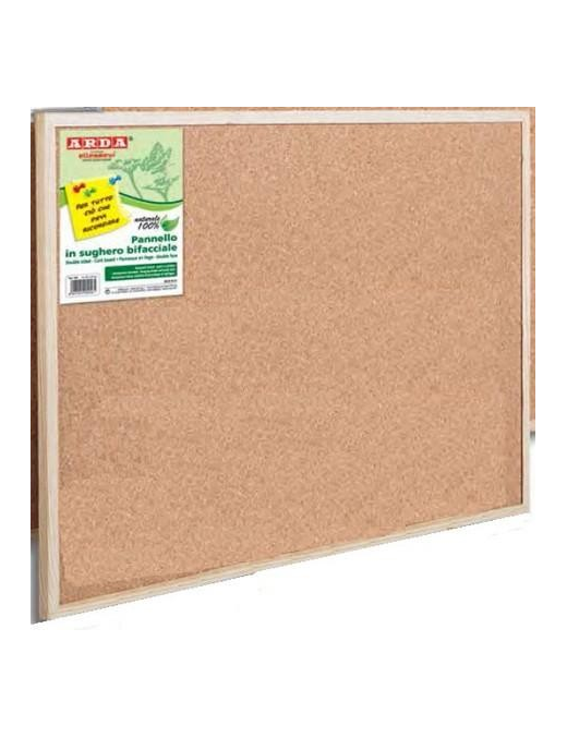 PANNELLO SUGHERO BIFACCIALE 30x40 CENTIMETRI