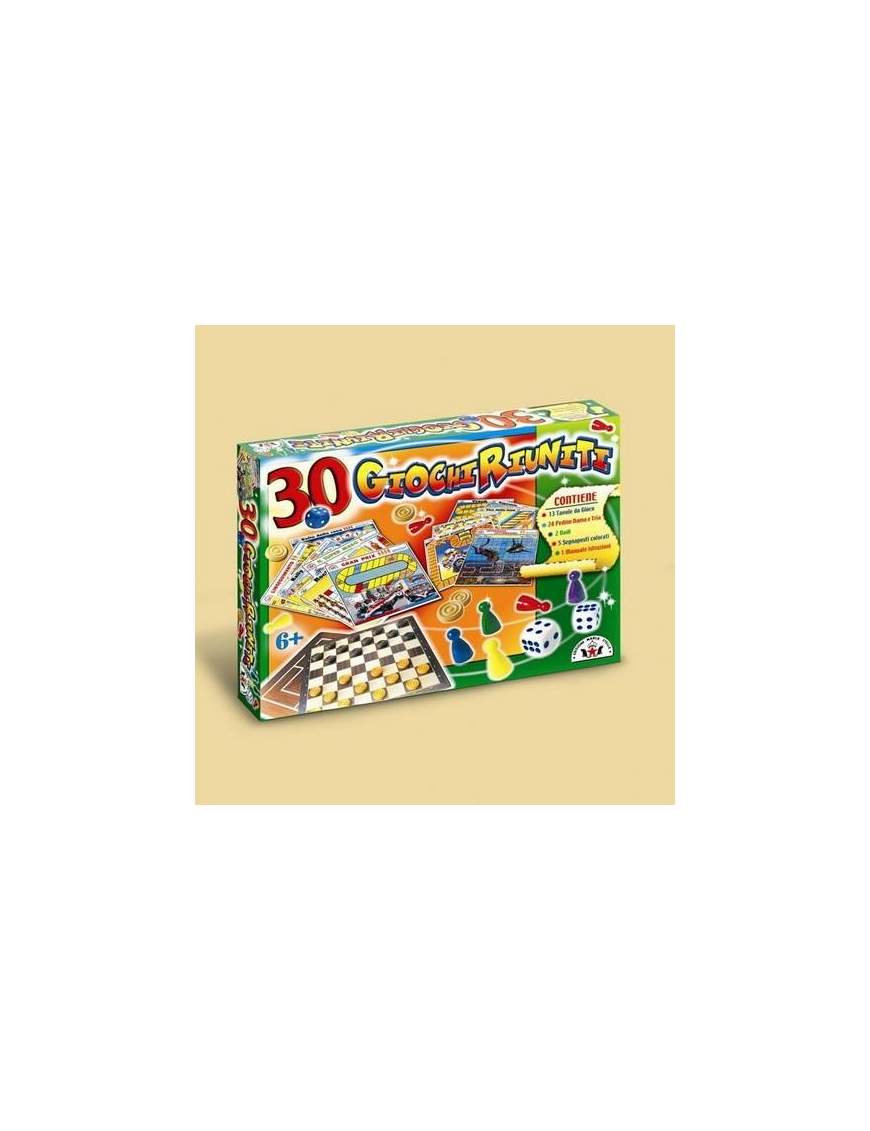 GIOCHI RIUNITI 30 GIOCHI ASSORTITI