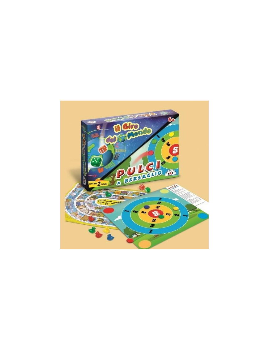 AROUND THE WORLD/TARGET FLEA GAME