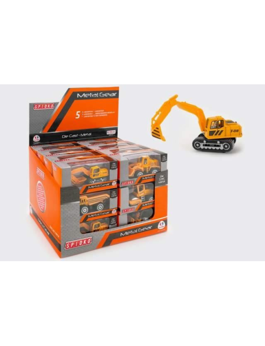 CONSTRUCTION VEHICLES DIE CAST