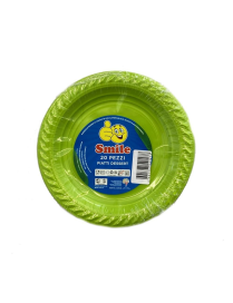 SMILE FRUIT PLATE PACK OF 20 GREEN PIECES
