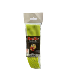 SMILE colore  VERDE FORCHETTE CONFEZIONE 15 PEZZI