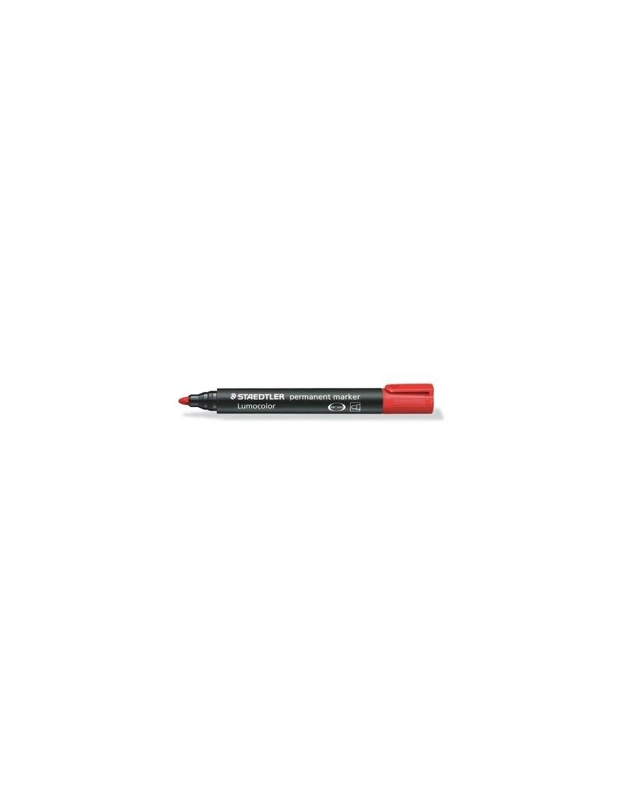 LUMOCOLOR RED ROUND TIP MARKER
