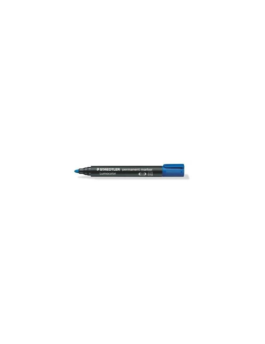 LUMOCOLOR BLUE ROUND TIP MARKER