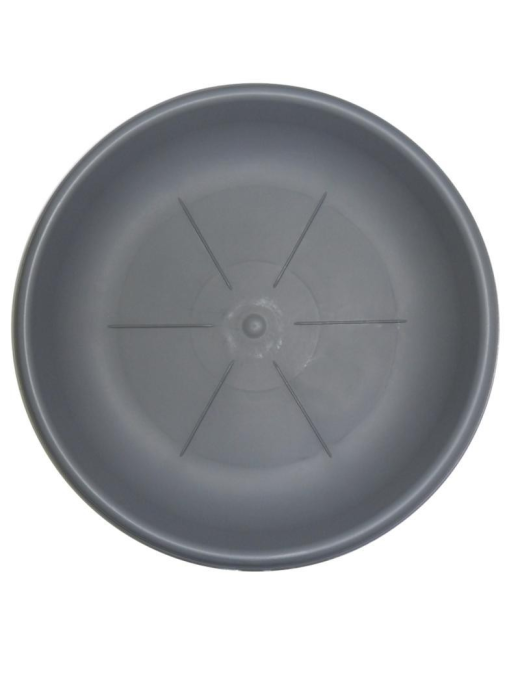 GRAPHITE ONDA SAUCER DIAMETER 28cm