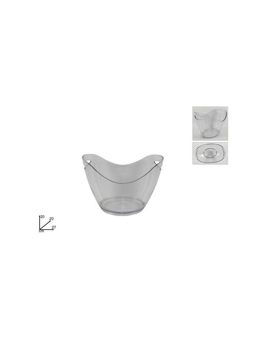 SECCHIELLO GHIACCIO PLEXIGLASS 27x20x20 CENTIMETRI