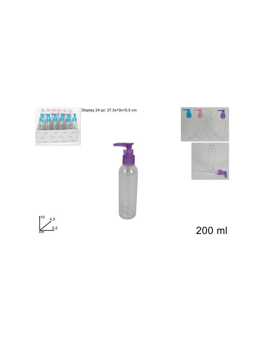 TRAVEL BOTTIGLIETTA DOSATORE 200 MILLILITRI