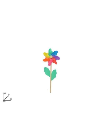 MULTICOLOR PINWIN 30 CENTIMETERS