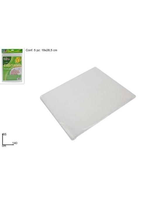 COPRIABITI 65x140 CENTIMETRI 5 PEZZI