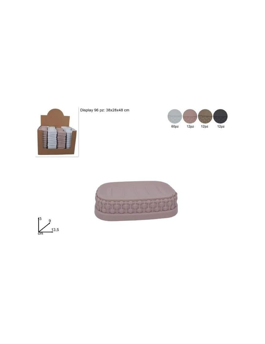 PORTASAPONE IN PLASTICA SHABBY