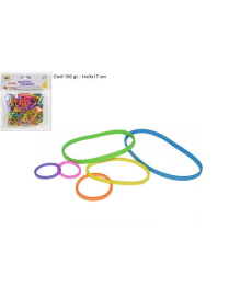 ELASTICI 100 GRAMMI FLUO