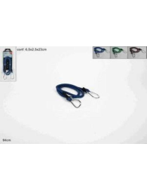 CORDA ELASTICA CON MOSCHETTONI 95 CENTIMETRI