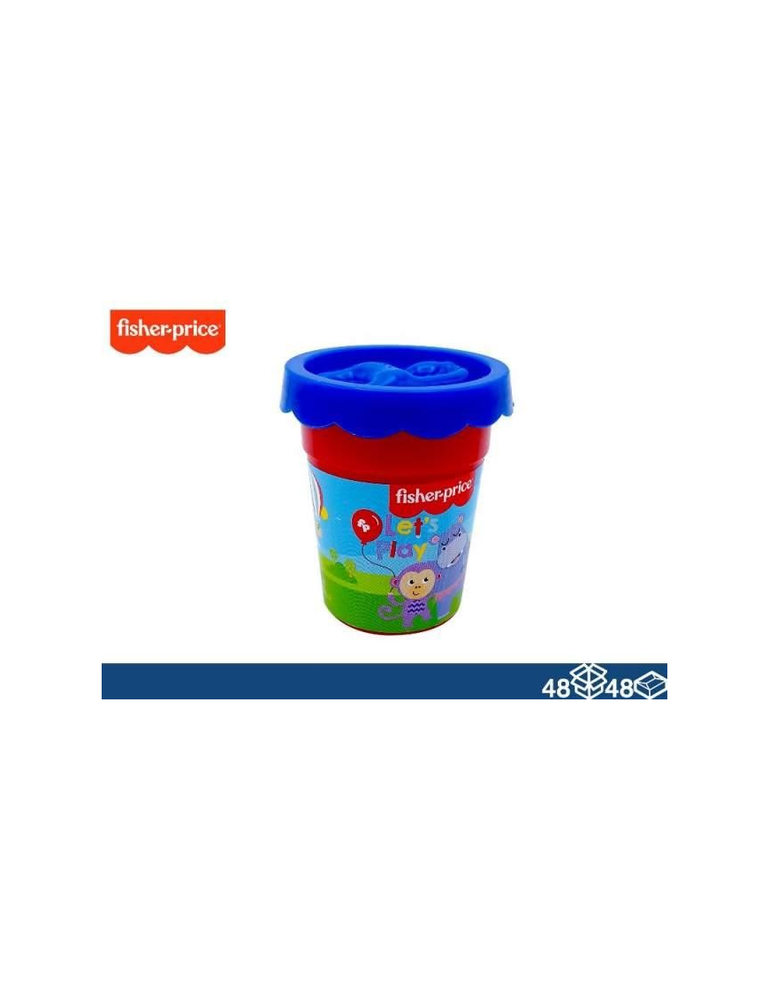 PLASTILINA FISHER PRICE 110gr BLU