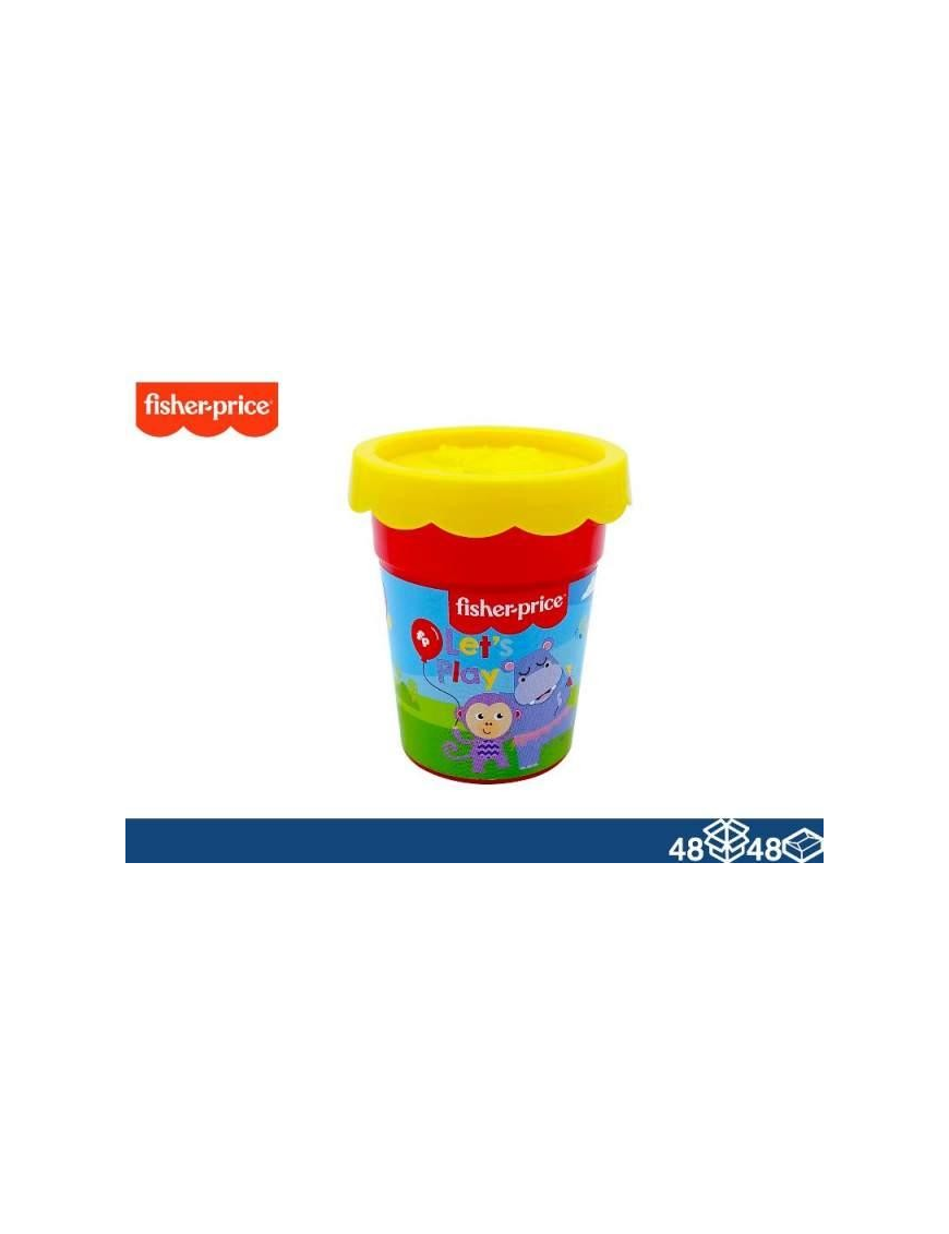 PLASTILINA FISHER PRICE 110gr GIALLO