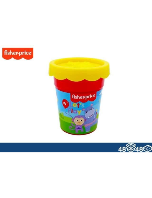 PLASTILINA FISHER PRICE 110gr GIALLO