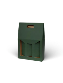 SMOOTH GREEN BASKET 3 BOTTLES