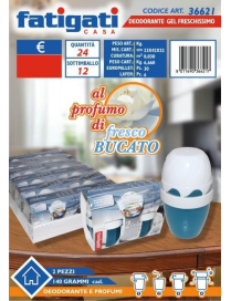 DEODORANT GEL 140 GRAMS 2 PIECES LAUNDRY
