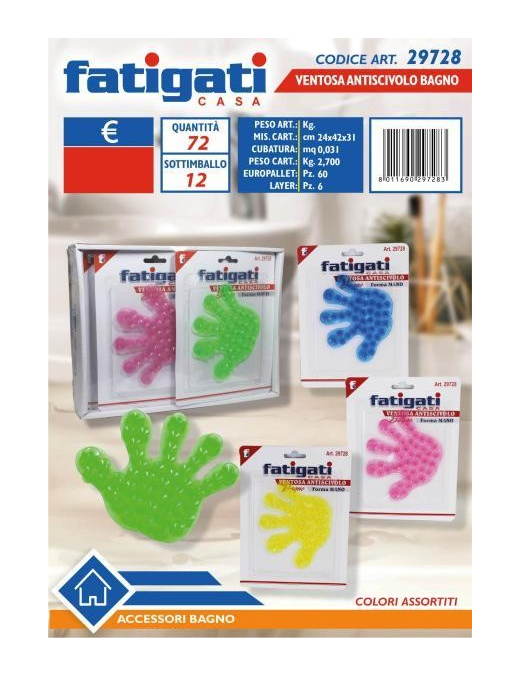VENTOSA ANTISCIVOLO BAGNO