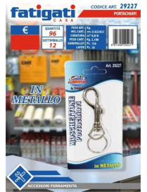BRICO KEY RING WITH CARABINER