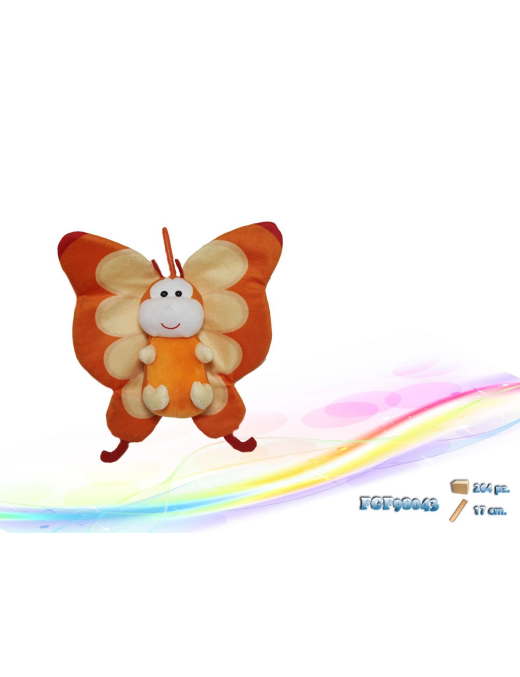 PELUCHE FARFALLA 17 CM