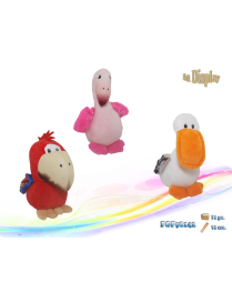 PELUCHE ANIMALI ASSORTITI 18 CM
